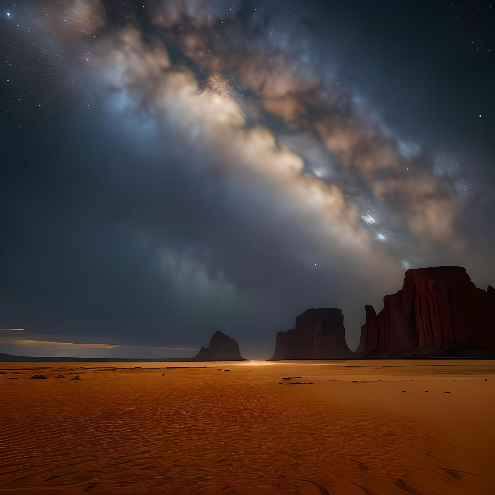 Energetic Celestial Display of Cosmic Wonder