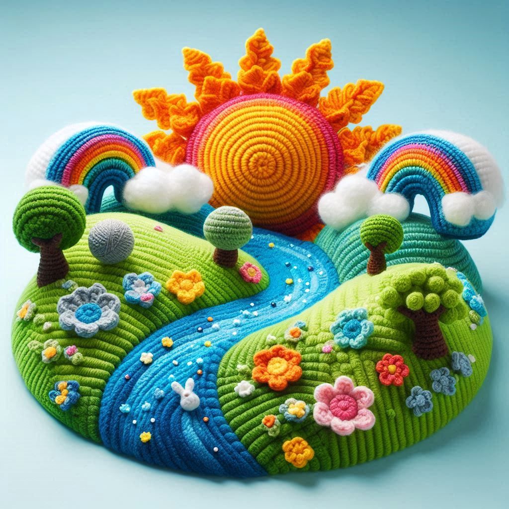 Amigurumi Landscape