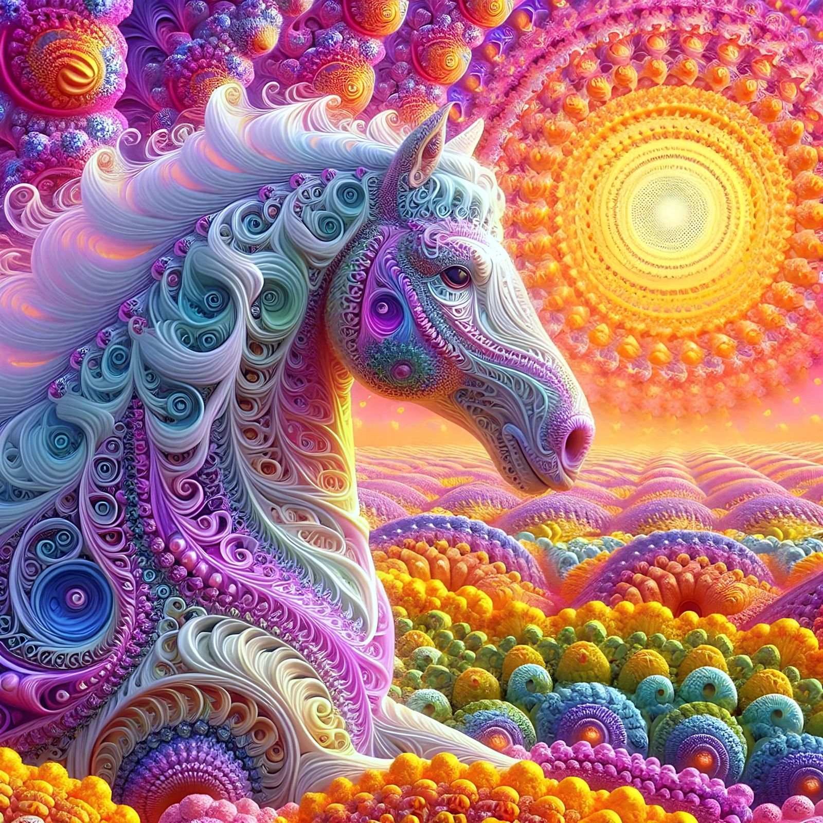 Fractal Equinox: Awakening in the Meadow