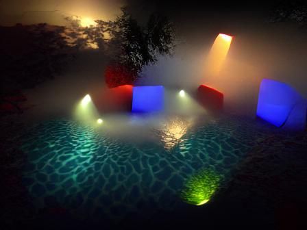liminal pool volumetric lighting
