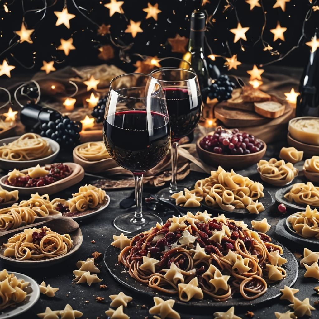 Romantic evening in Italy