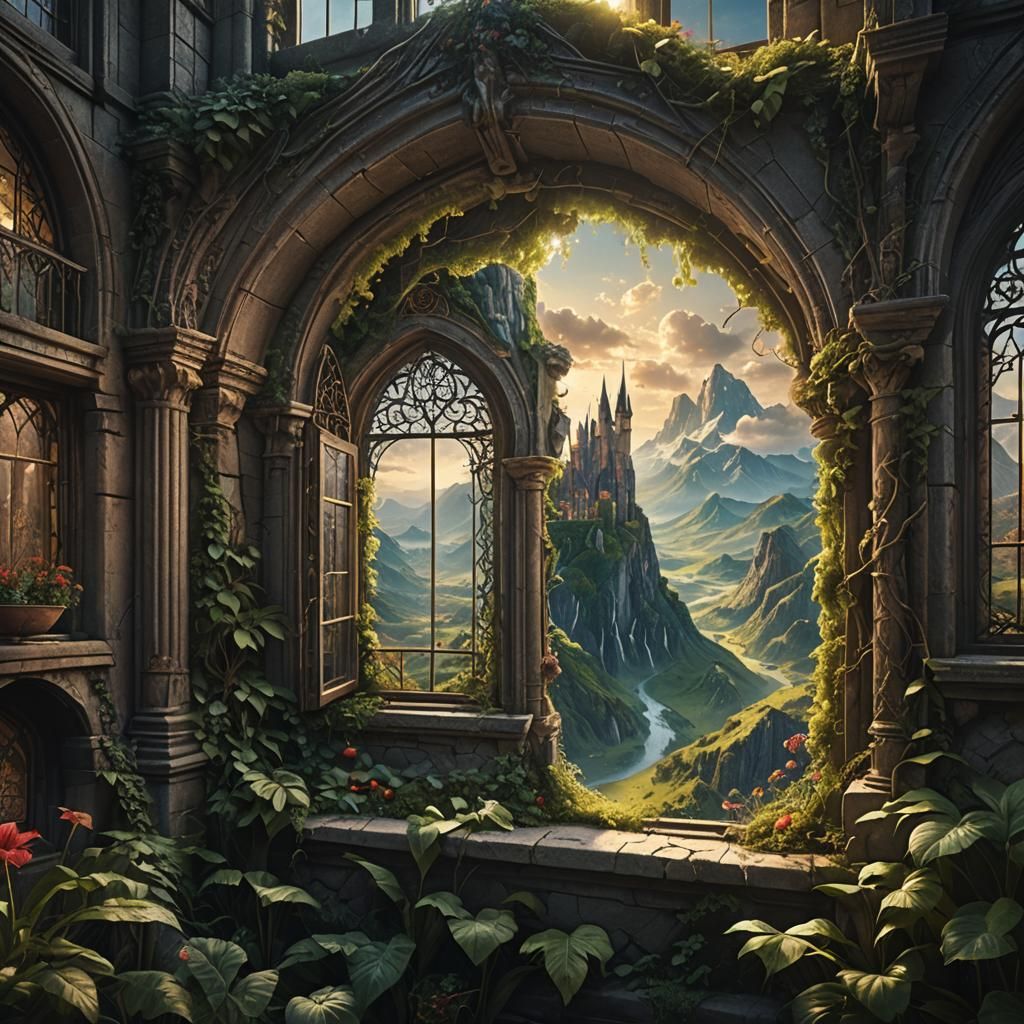 Window to an enchanting land