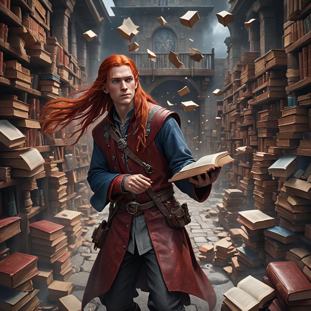 Weird things happened in the library after he came   by @Eowyn