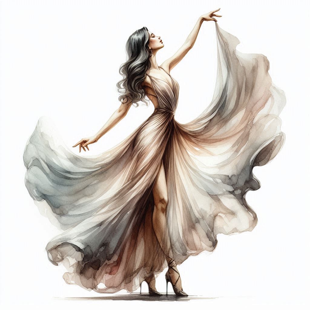 Watercolor Dancer