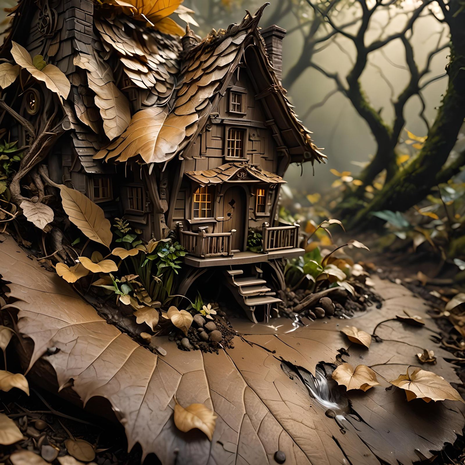 Where you always leaf home  by @Kuiken