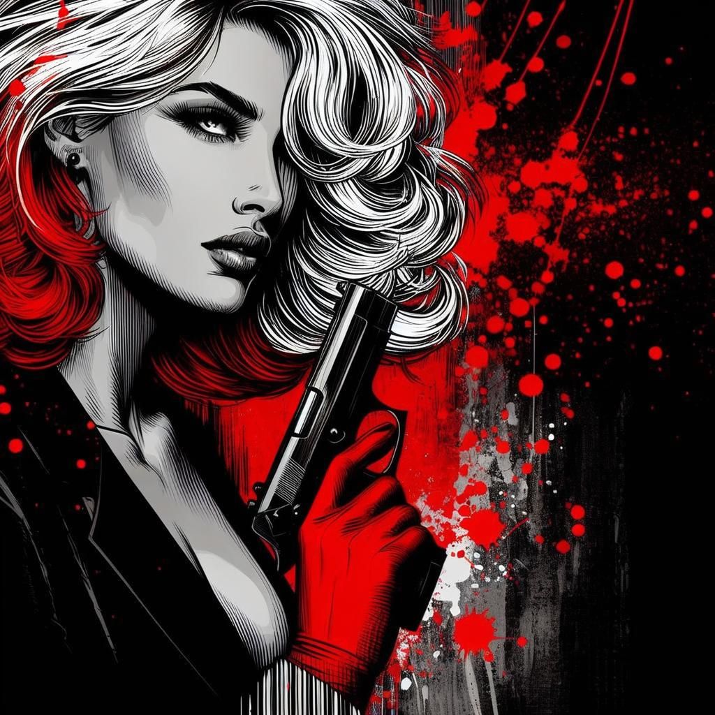 Noir Portrait  by @Tchris82 