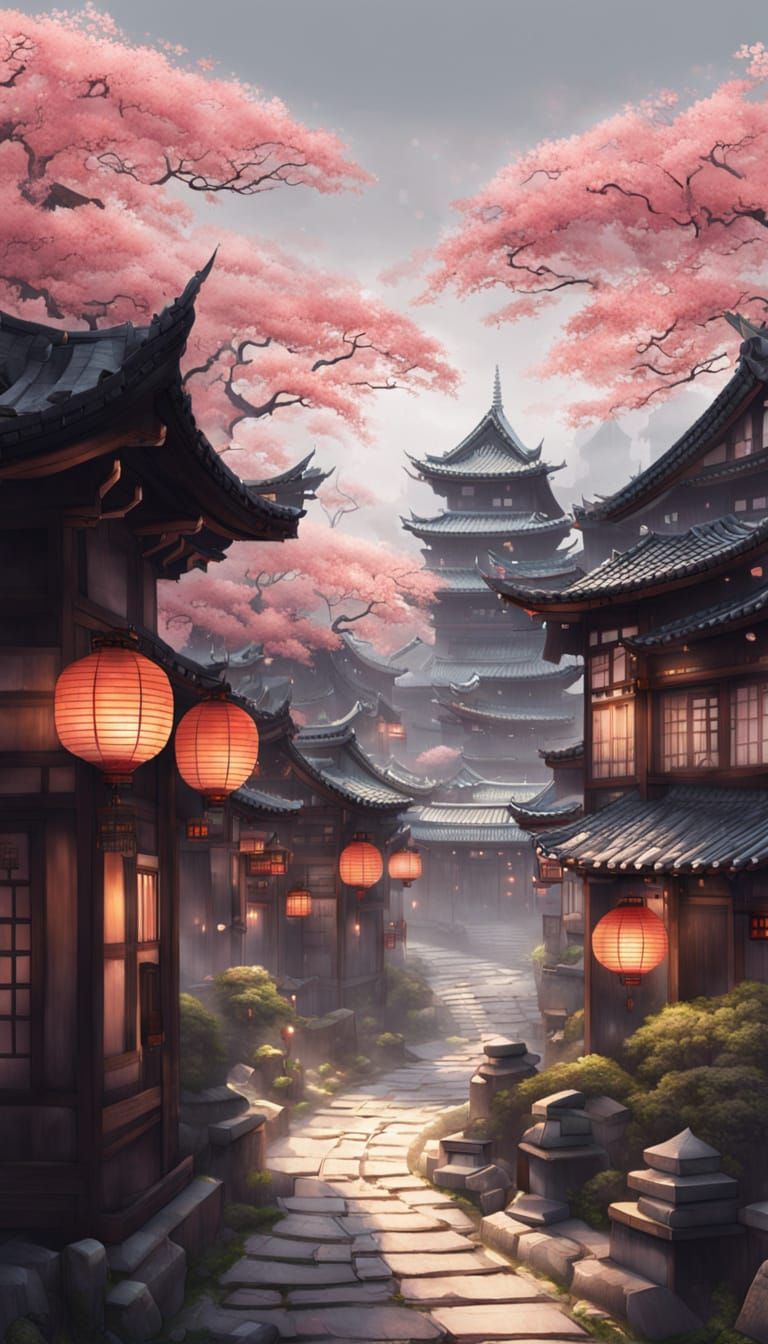 Fantasy Eastern Town   by @Max Chernyshov