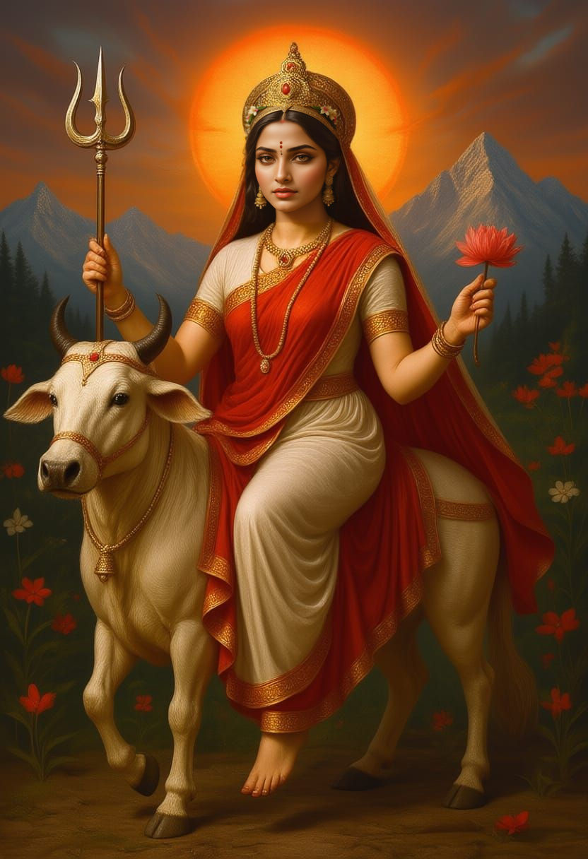  Goddess Shailaputri