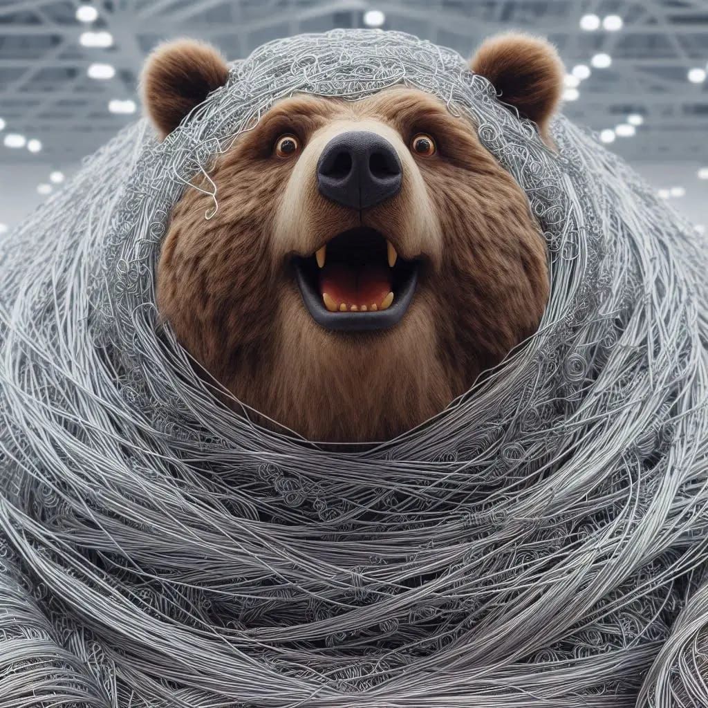 Wired Bear