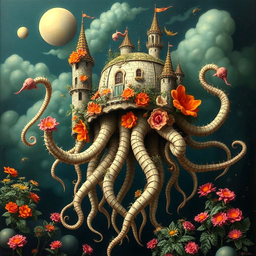 Weird castle   by @Luan