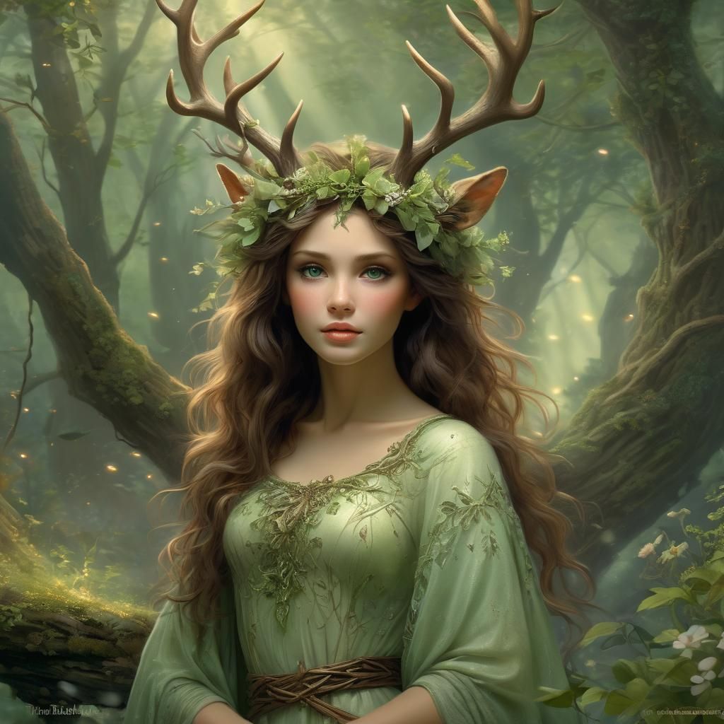 Dryad - AI Generated Artwork - NightCafe Creator