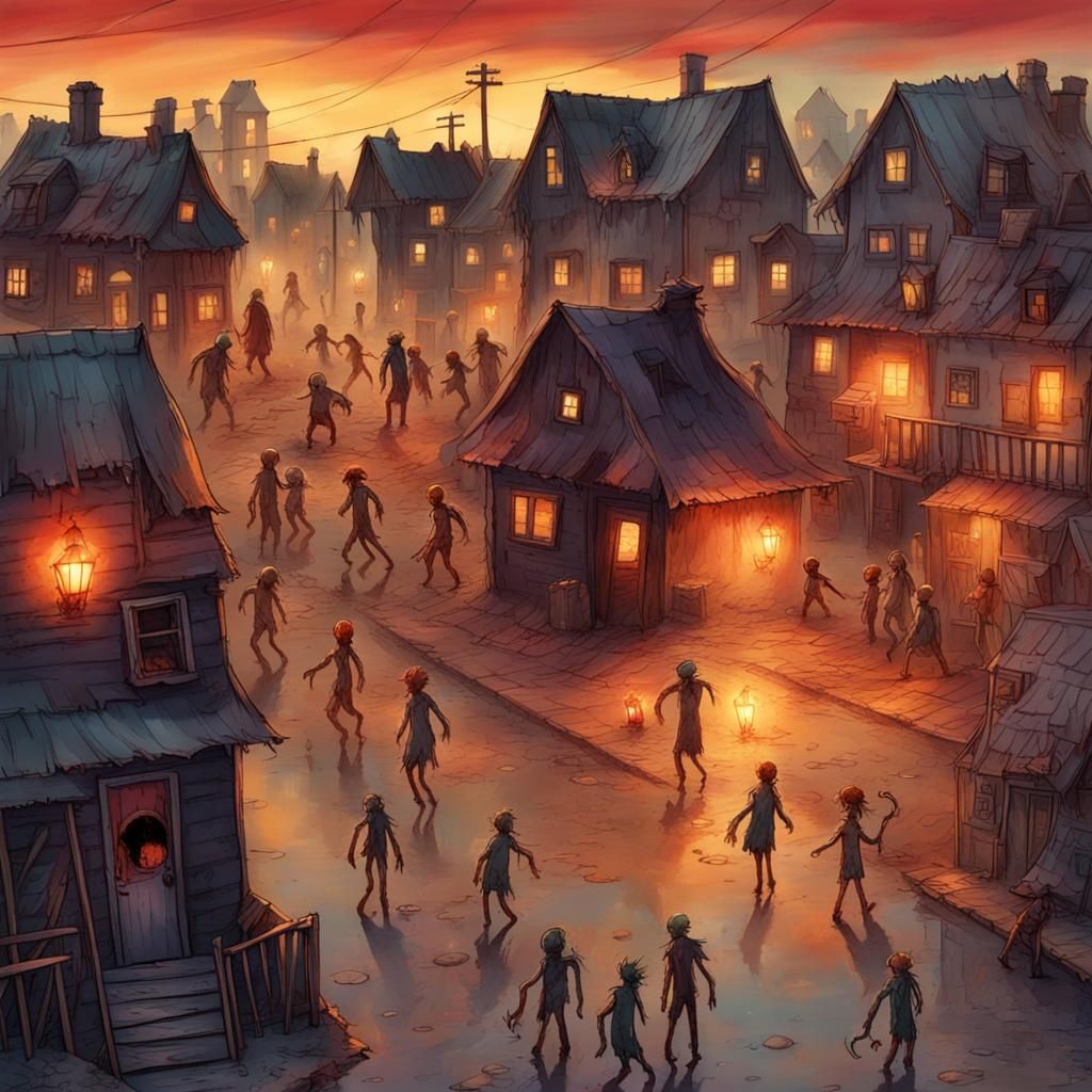 Burnt village