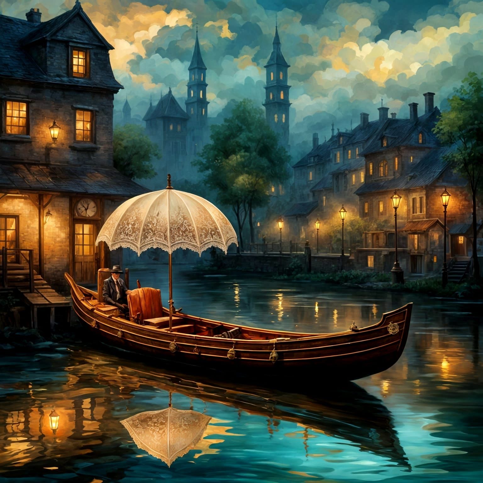 Moonlit Voyage  by @bronfoth