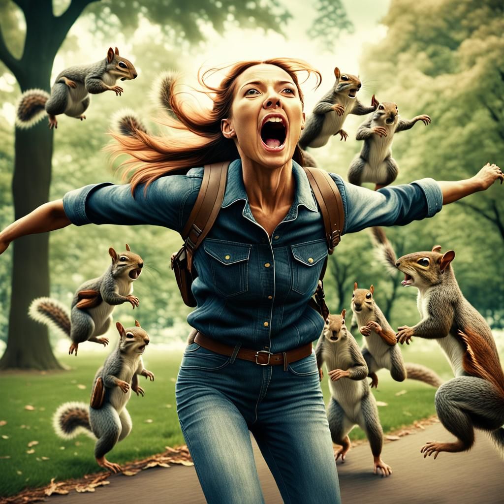 squirrels gone nuts