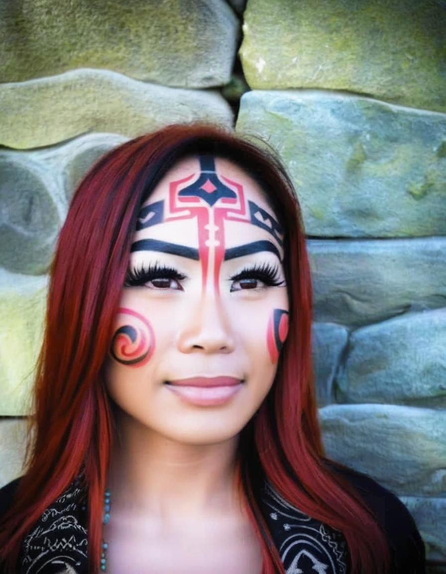 facial tatto
