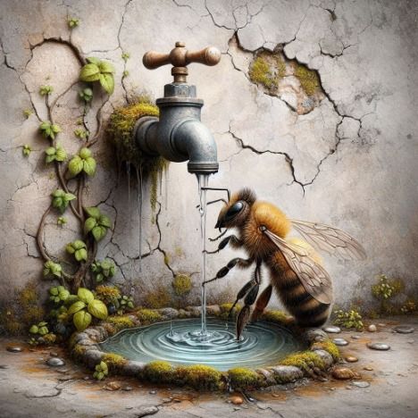 Thirsty Bee