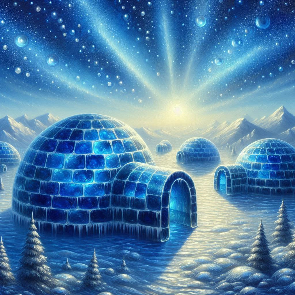 Deep Blue Igloos