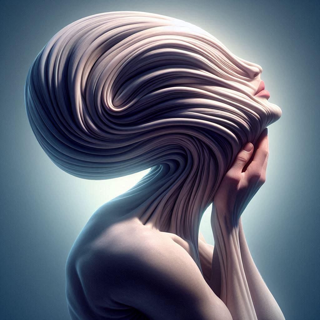 Surreal World of the Stretched and Warped Ones prompt from @...