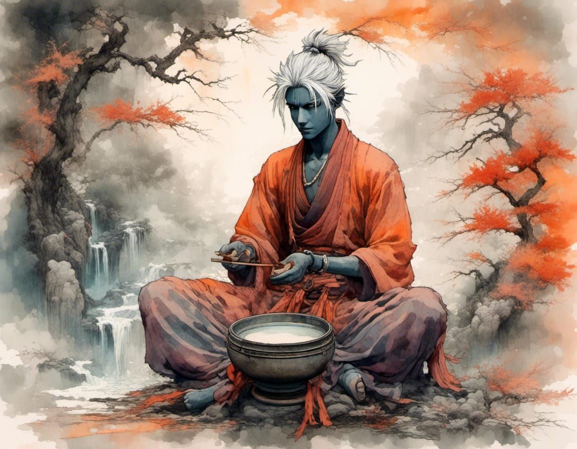 Singing Bowl  by @Ila