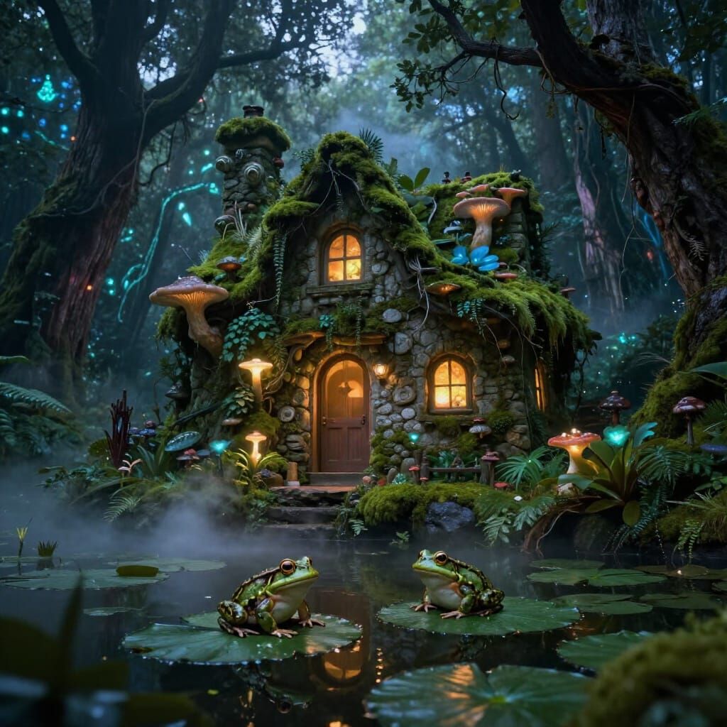 Dreamy Cottage  by @Abby Rexroth