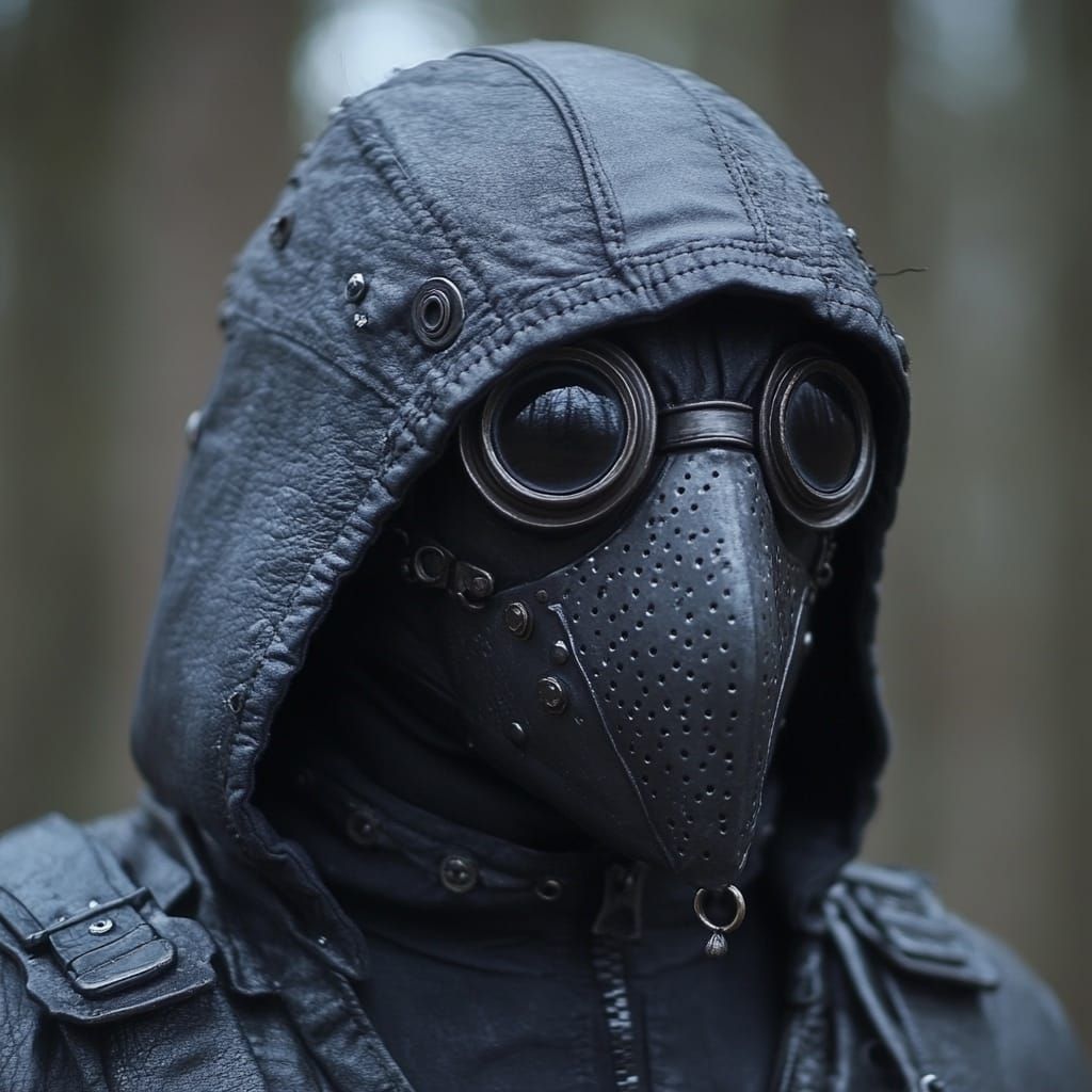 steampunk plague doctor