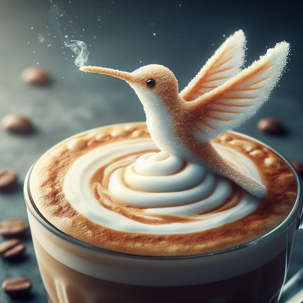 Latte hummingbird