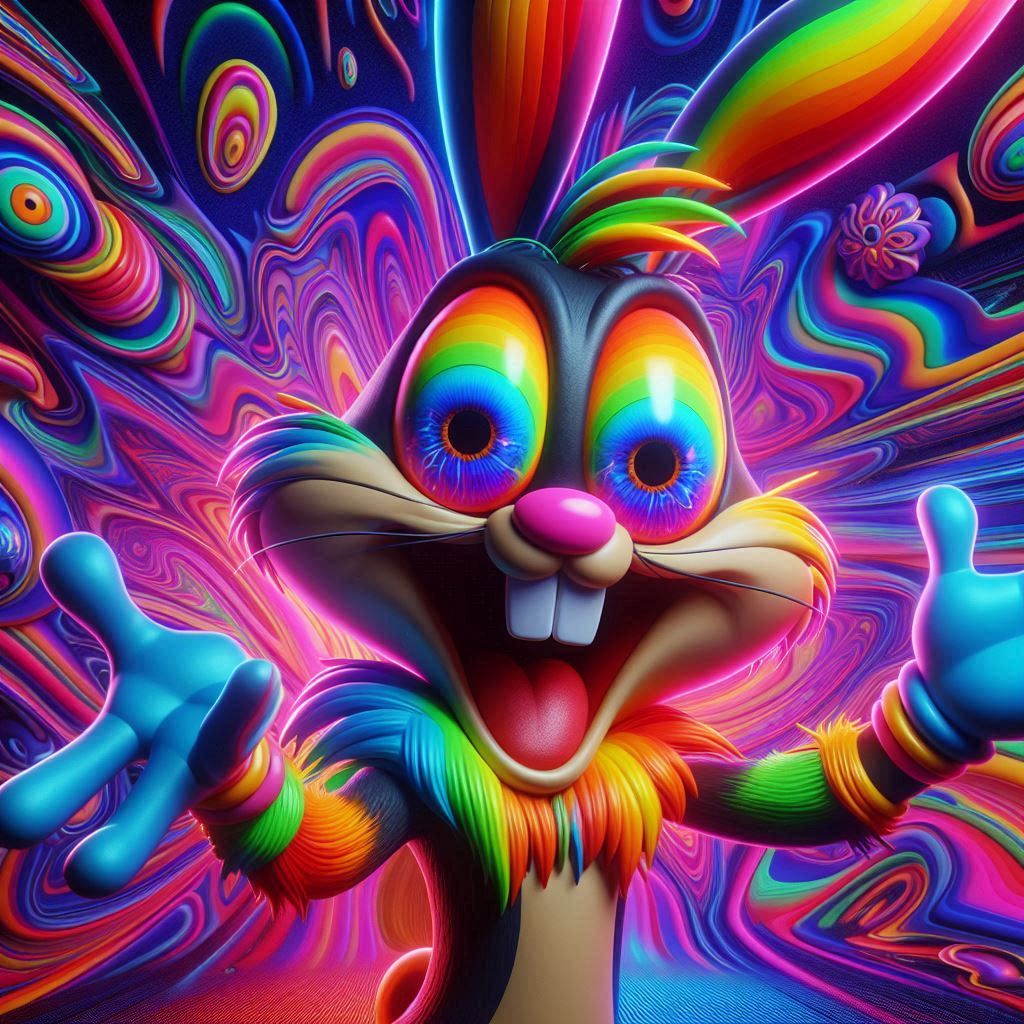 Psychedelic Bunny