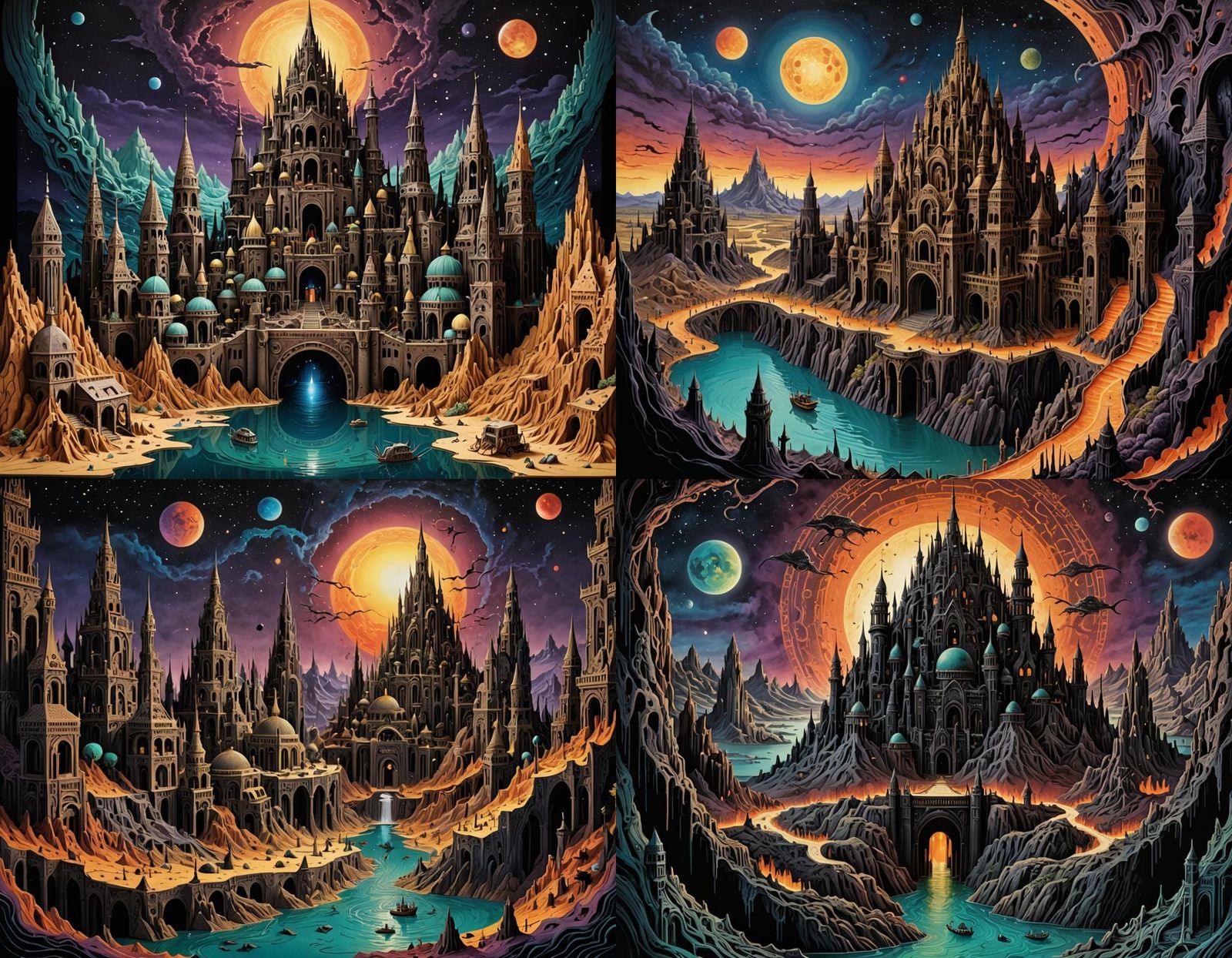 carcosa landscapes - AI Generated Artwork - NightCafe Creator