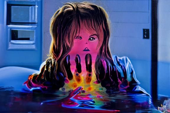 Poltergeist Movie Poster pop art