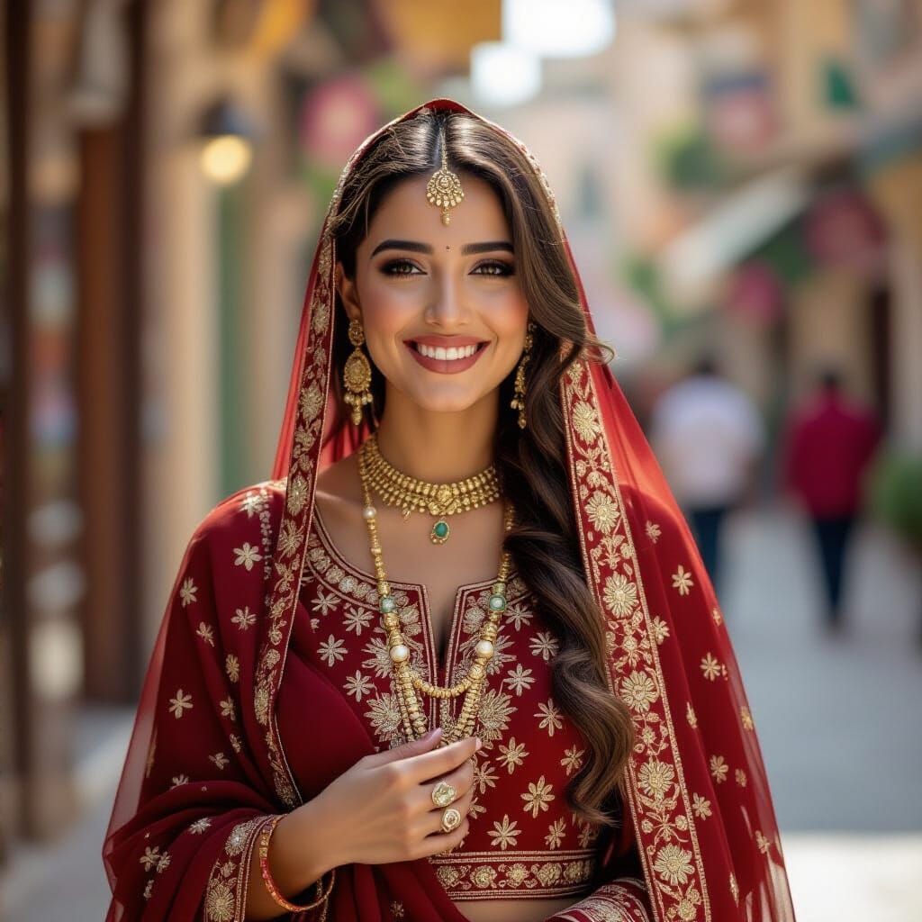 Man Relaxing on Pink Sofa in Warm, Deep Light