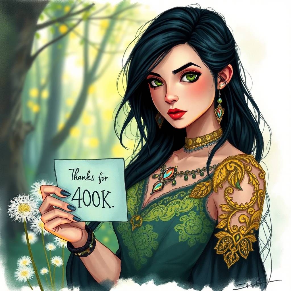 Thanks for 400k likes!!!