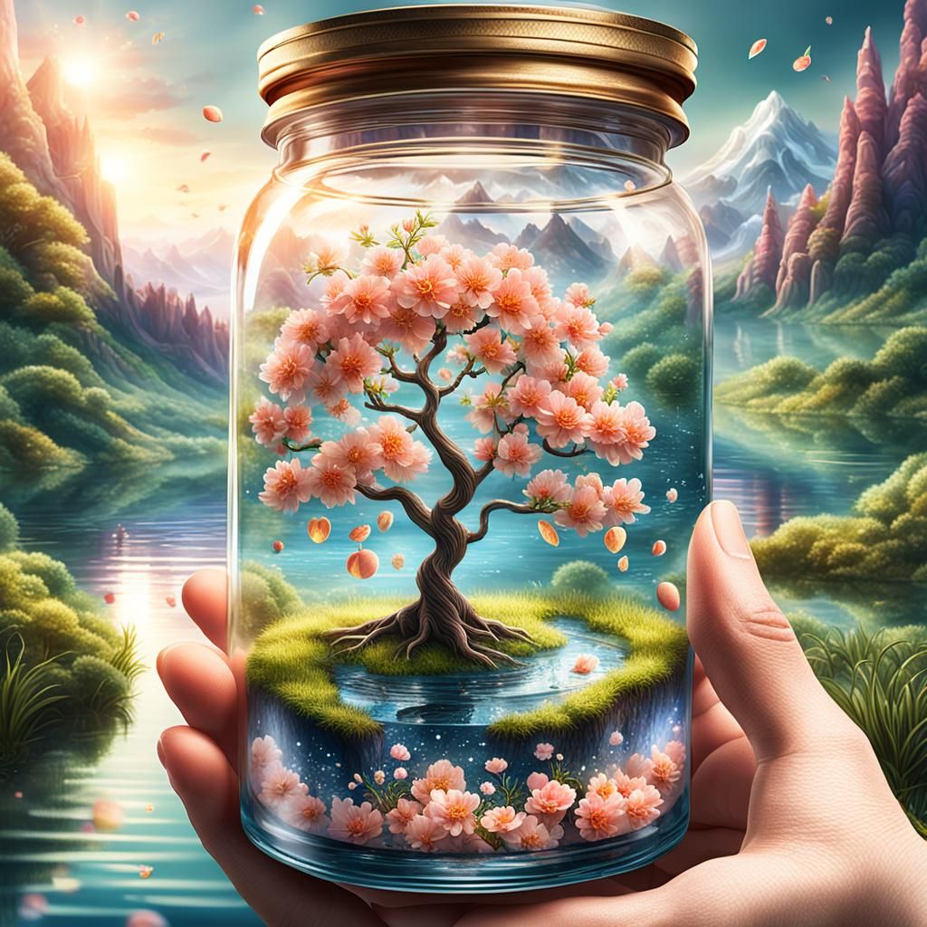 Whispers of the Peach Tree: A Captured Eden  by @Heralyn