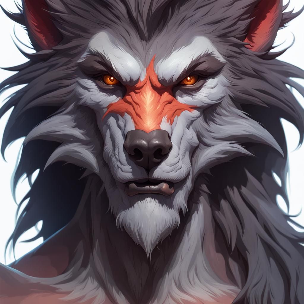 Beautiful werewolf AI Generated Artwork NightCafe Creator