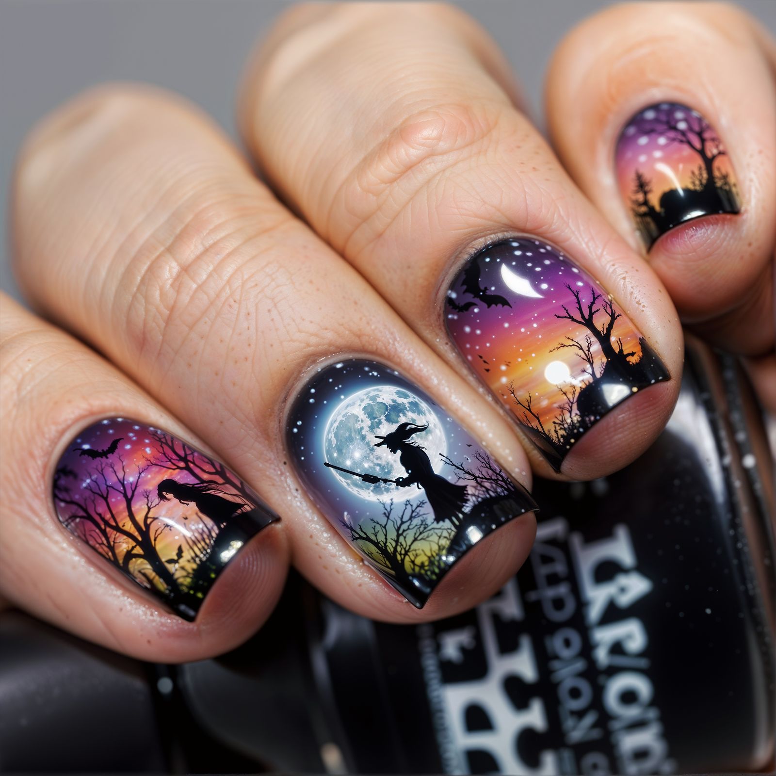 Halloween style nails