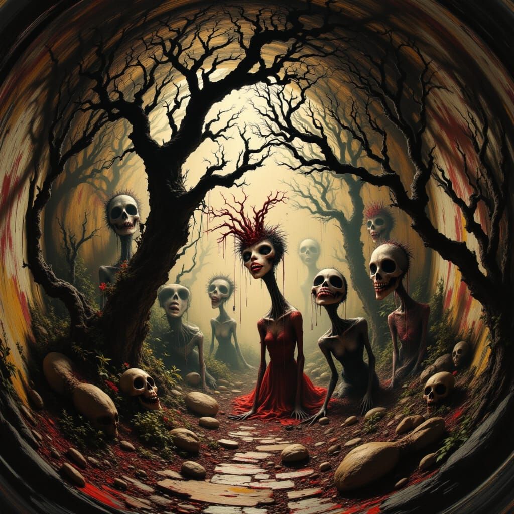 Melancholic Shadow Play Collage: Agar's arrangement of cut-out shapes and textured materials that cast subtle shadows on underlying layers, ...