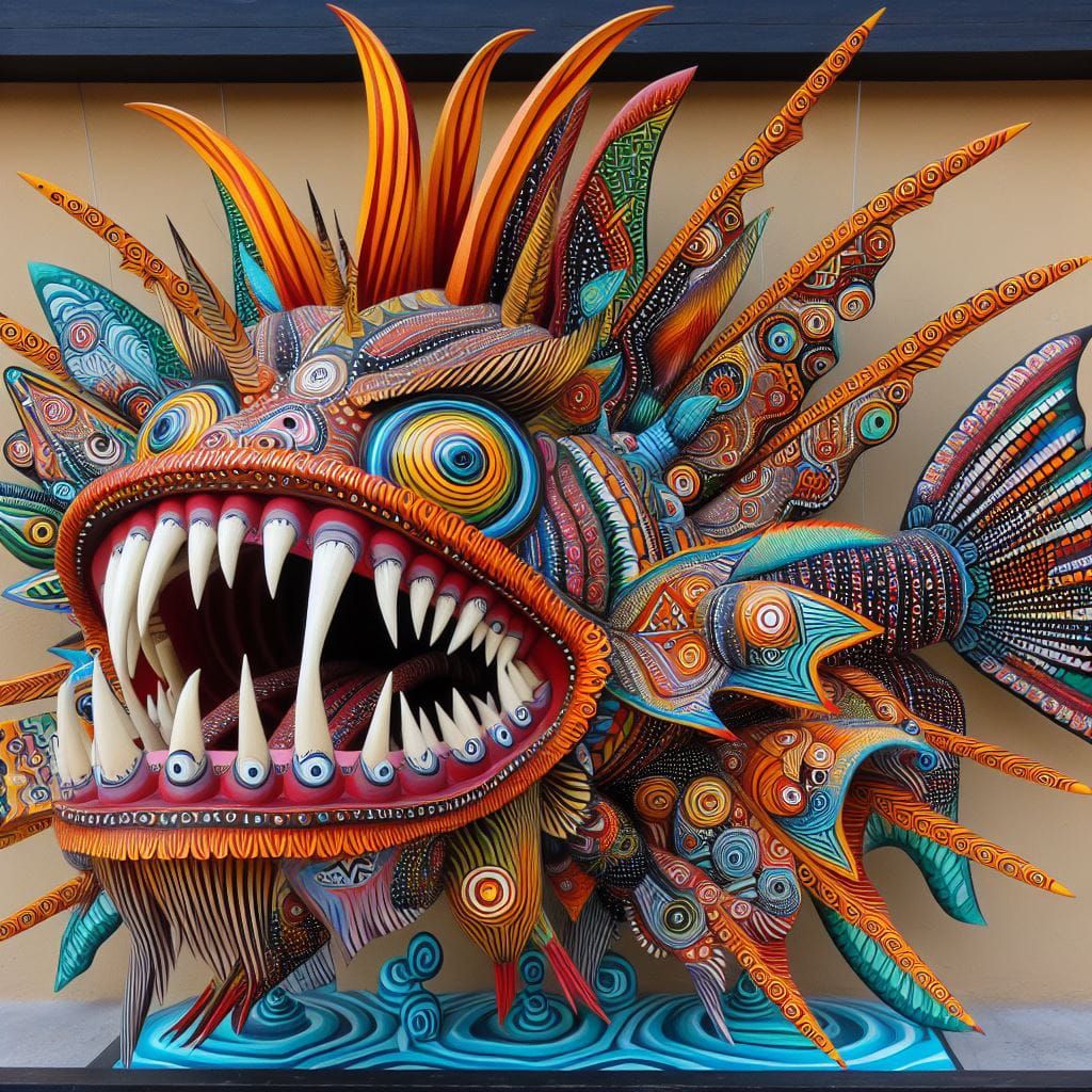 Oaxacan fish creature