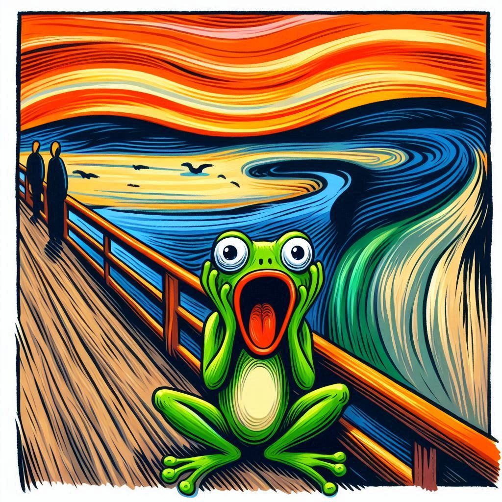 Munch Frog