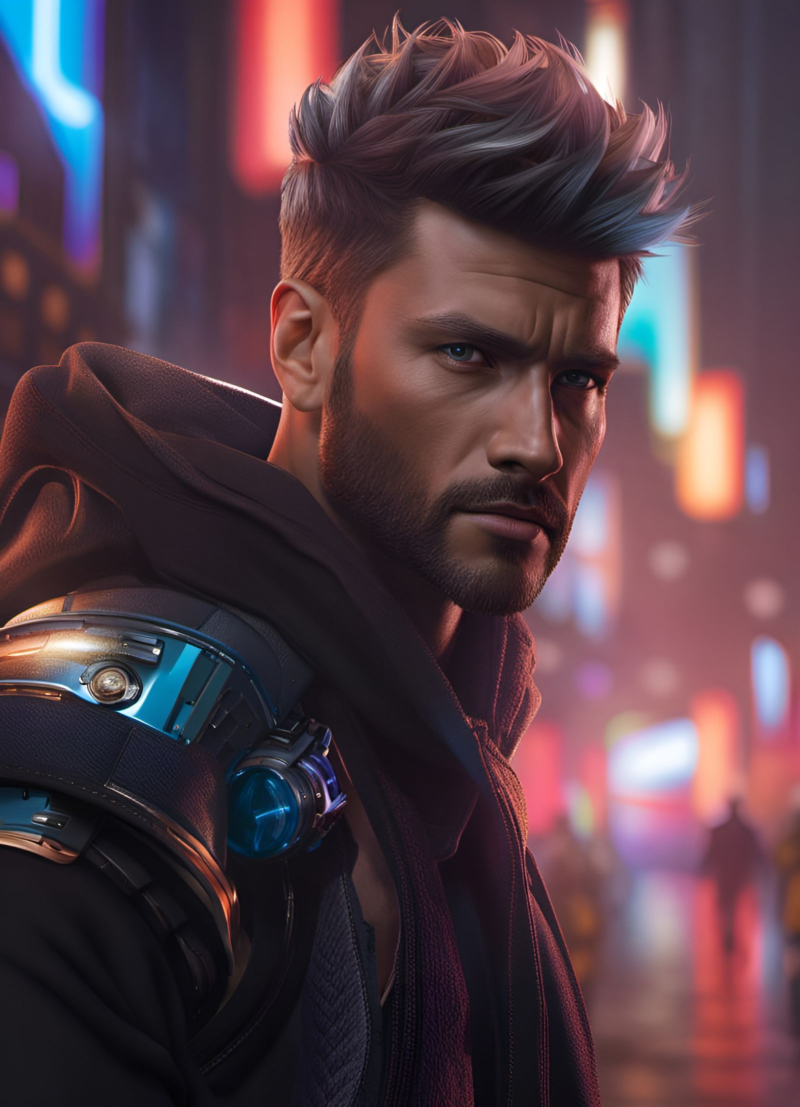 Handsome Man - AI Generated Artwork - NightCafe Creator