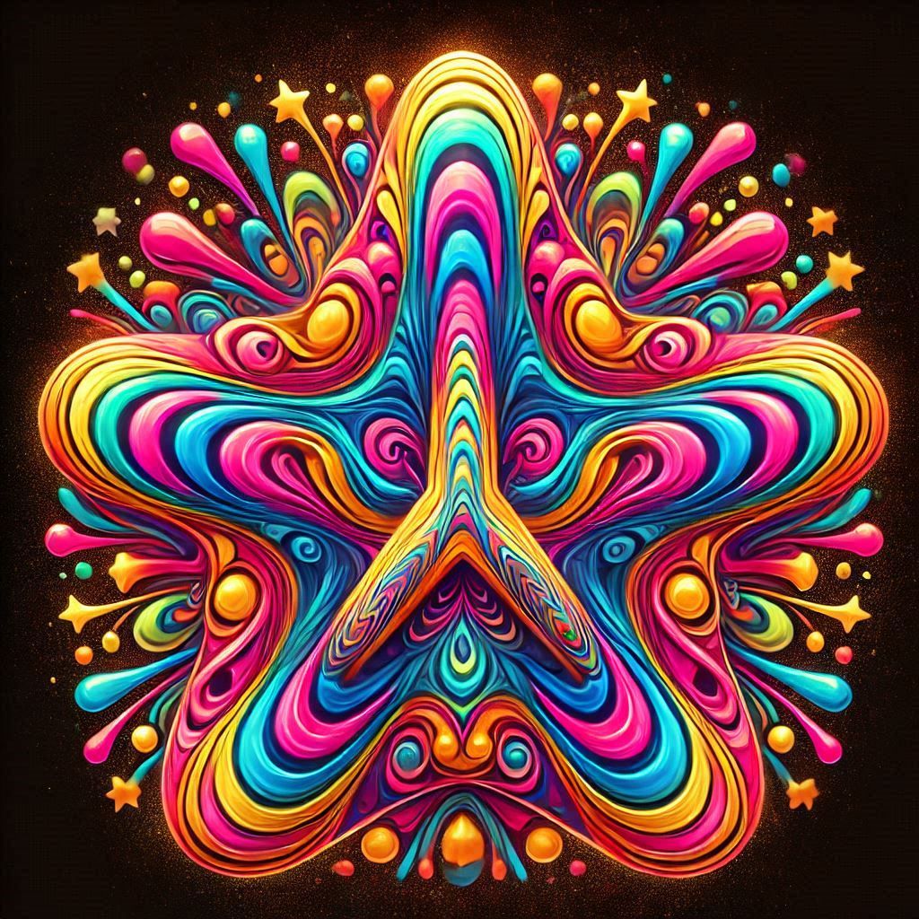 Psychedelic Peace Sign