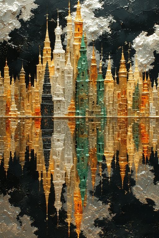 The city in your upsidedown dream