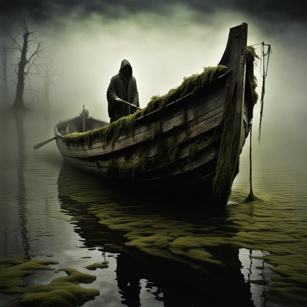 Charon the Ferryman  by @Macfoggy