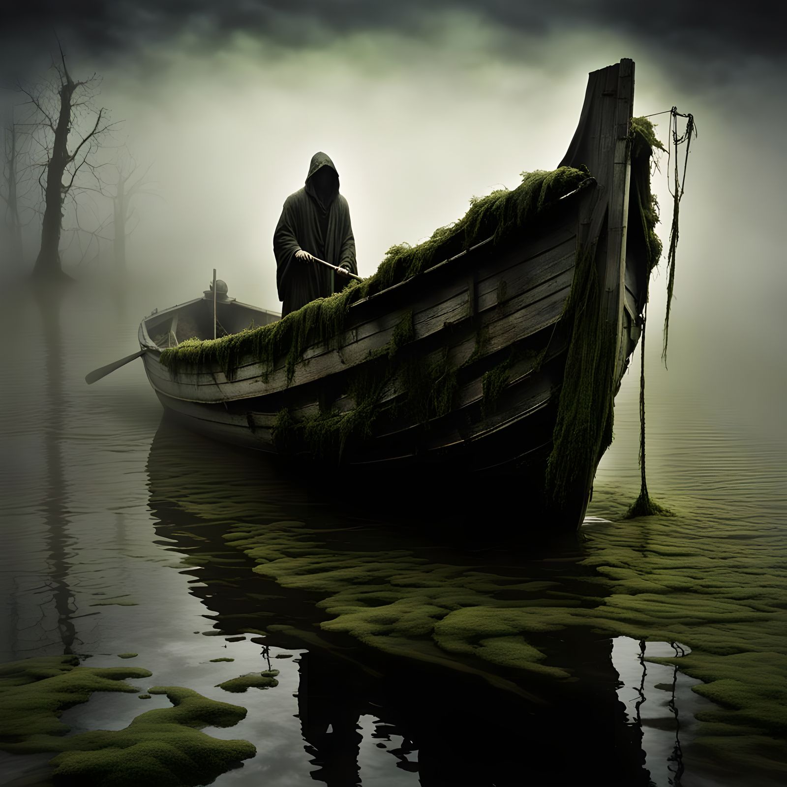Charon the Ferryman  by @Macfoggy