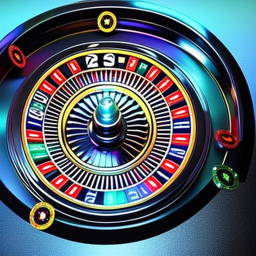 Roulette Table Casino AI Generated Artwork NightCafe Creator