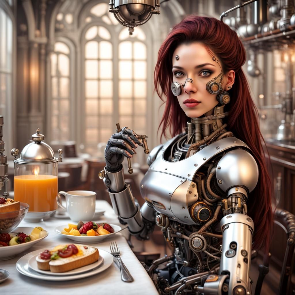 Your Breakfast Is Served, Sir! #2 - AI Generated Artwork - NightCafe ...