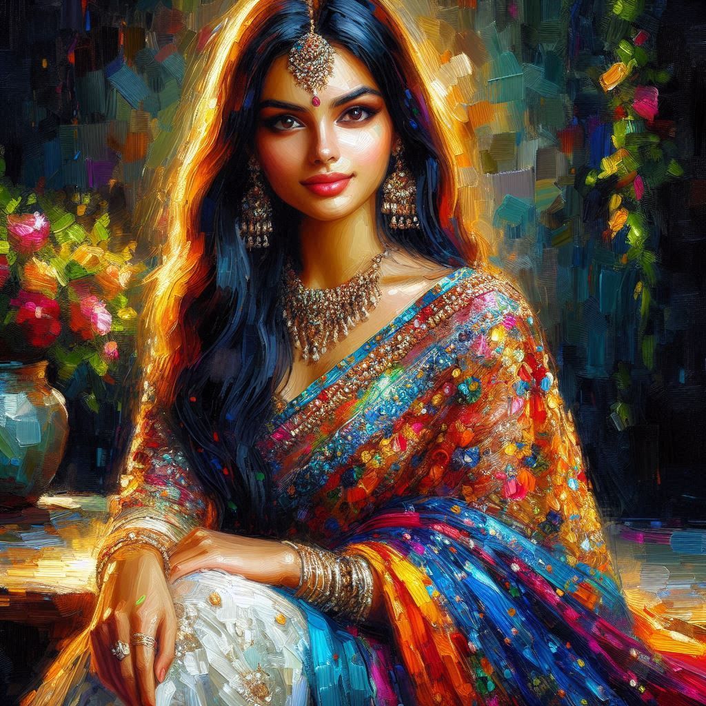 Indian beautiful  girl.
