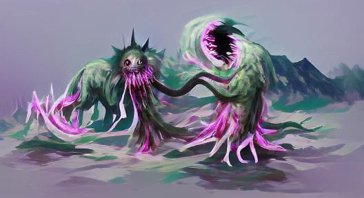 Eldritch Monster - AI Generated Artwork - NightCafe Creator