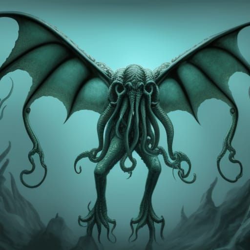 Cthulhu - AI Generated Artwork - NightCafe Creator