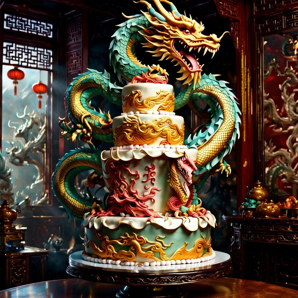 Dragon Creations Stacked Cake Design | DecoPac