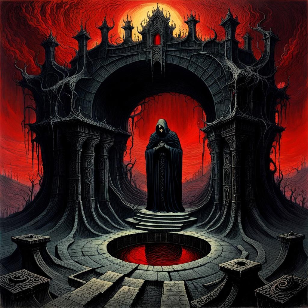 Final address, Well of Souls, underworld  by @MrKitWalker