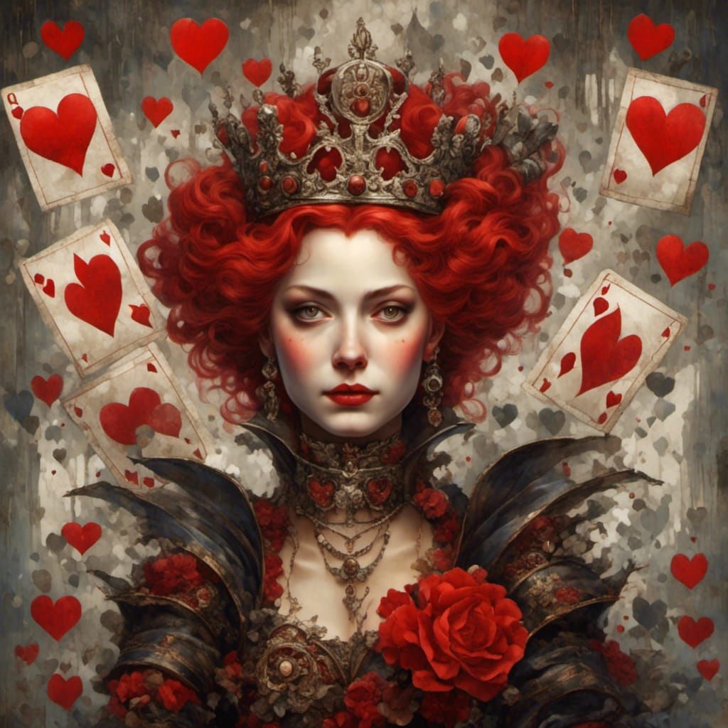 “Get to the part where I lose my temper.” - Queen of Hearts  by @Danae Elizabeth